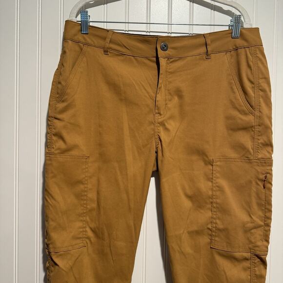 Prana Sky Canyon Jogger Pants Gold Size 14 - Picture 3 of 7